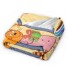 K-Kid E-cats Coperta Peluche Coperta Plaid in Flanella per Bambini per Esterno Calda Morbida Qualità Personalizzata Copriletto Regalo di Compleanno