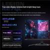 Lenovo R27qc-30 27-inch 2K 180Hz Curved Gaming Monitor CN plug (adapter included)