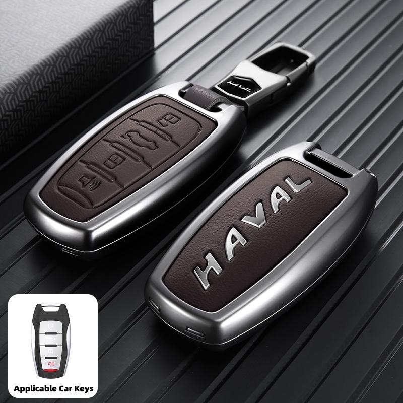 Great Wall Haval H6 Key Cover M6 Plus Big Dog F7X 3Rd Gen H2S National Trend Edition H9 Chitu H7 F5 Key Shell Keybag Accessories