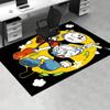 1pc Cuphead",Mugman",Art" Office Carpet Soft Polyester Non Slip Machine Washable Indoor Carpet Livin