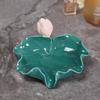 Lotus Rhyme Ceramic Soap Dish - Bathroom & Office Decor