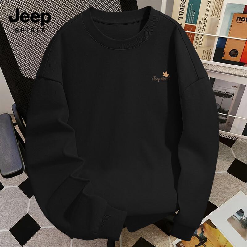 JEEP SPIRIT Men's 2026 Loose Fit Long-Sleeve T-Shirt