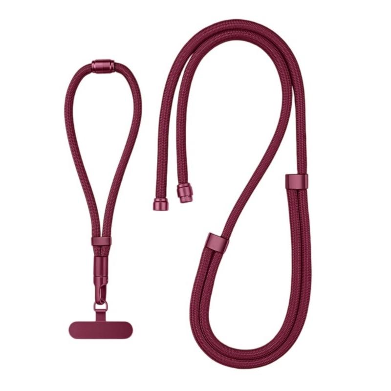 Strong Wristband Multifunction Adjustable Phone Neck Strap with Not Loss Locking Clip Upgrades Strap for Mobile Devices