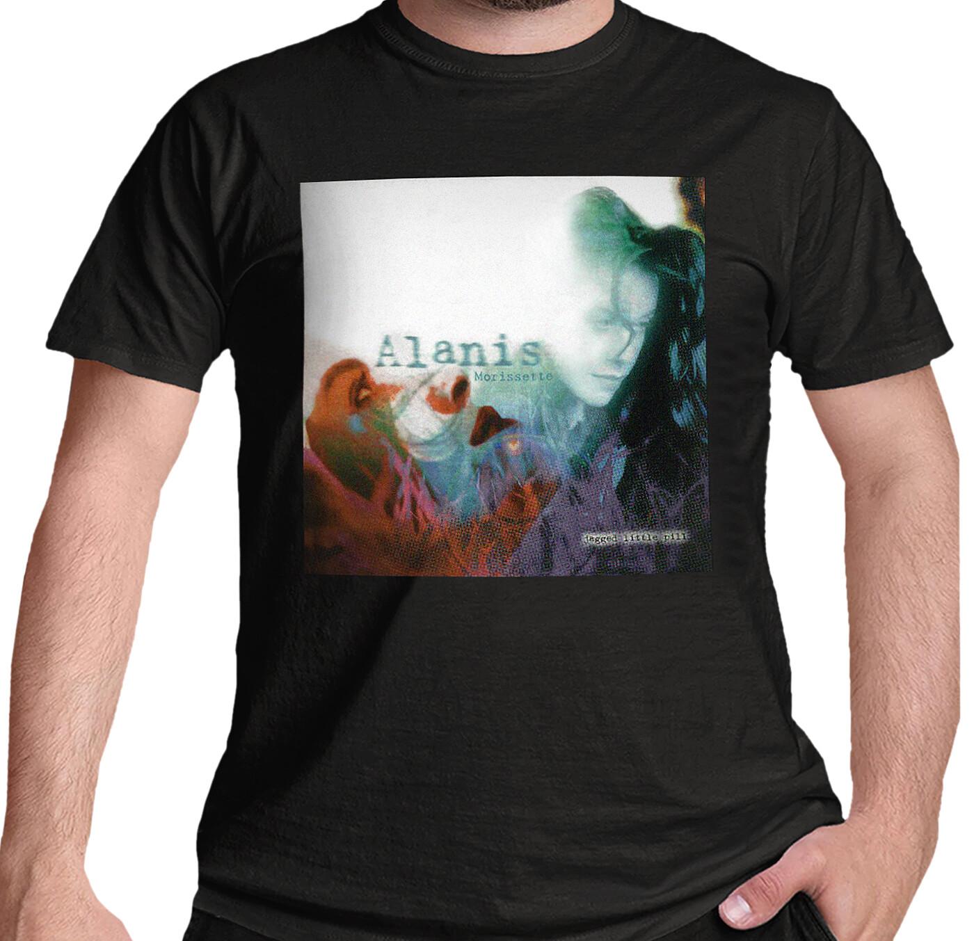 Футболка Аланис Мориссетт Jagged Little Pill Черная Новая Официальная S