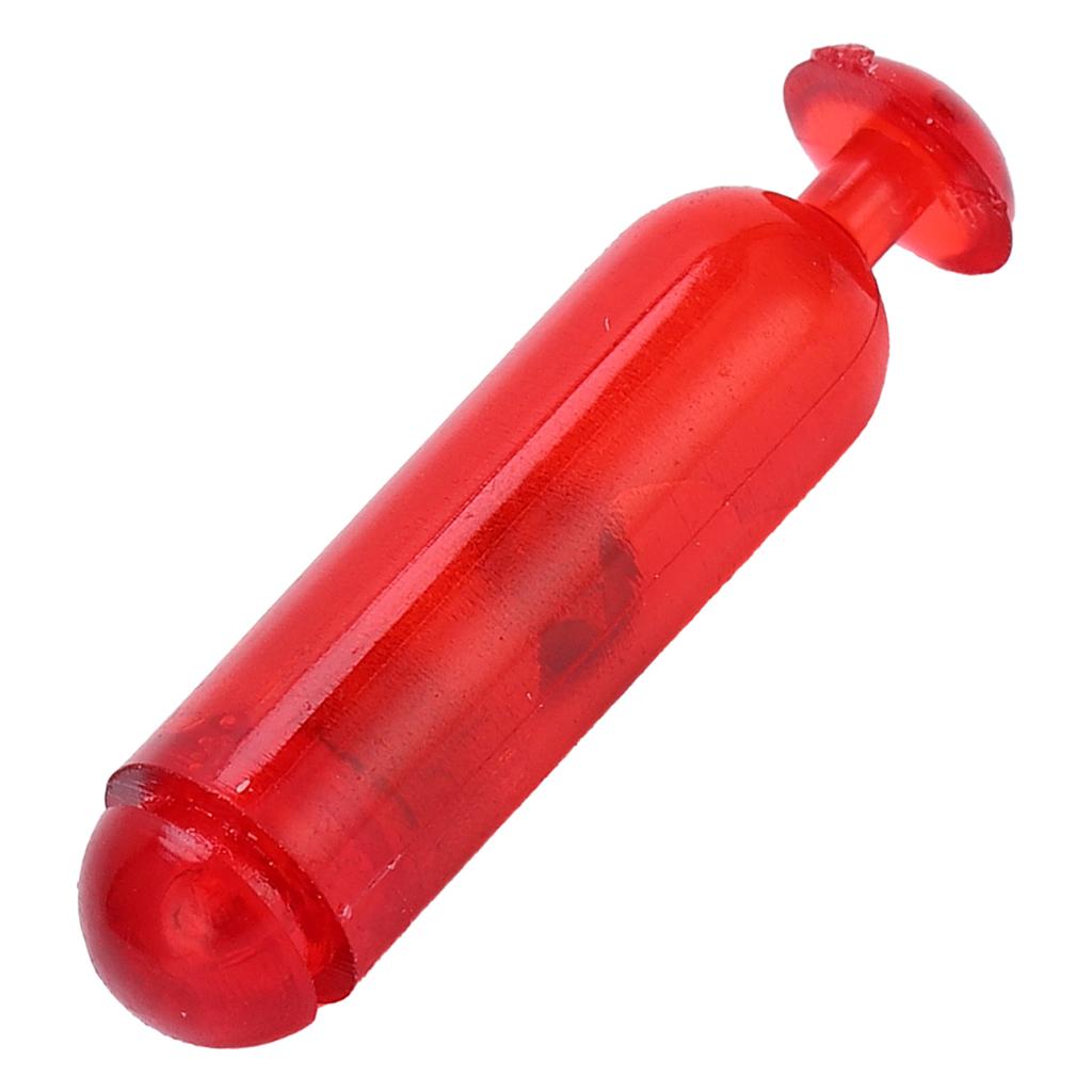 50 stk 21 mm plastskrangler riste fiskesluk agn innsats rør skrangler for myk fisk rød