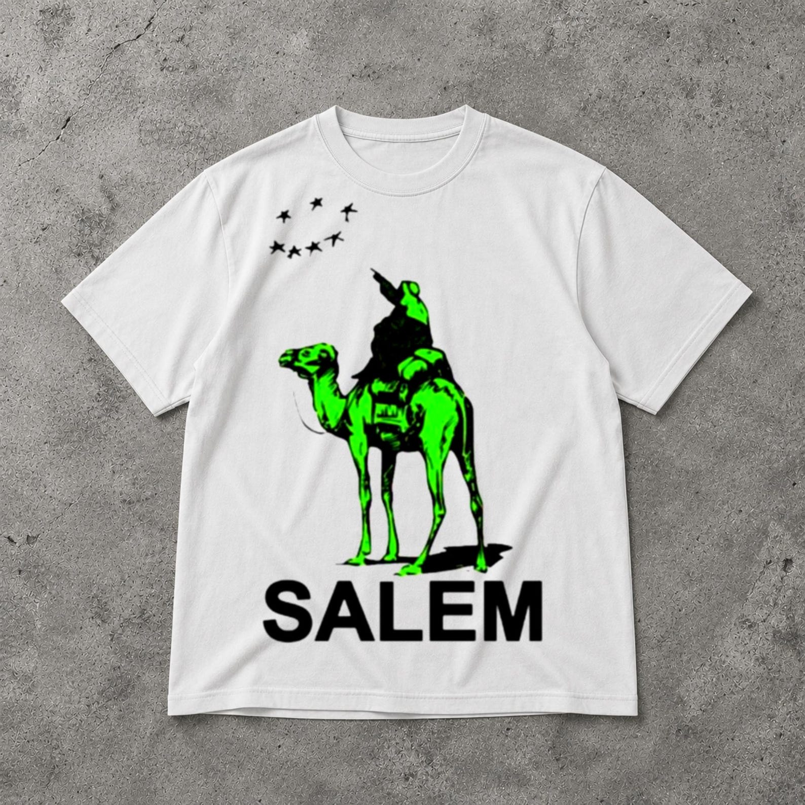 Salem Band Silk Road Shirt, Underground Music Graphic Tee, Vintage Goth Indie Band T Shirt S