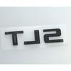 Pair SLT Emblem 3D Badge Adhesive Back Letter Nameplate Replacement For Sierra Yukon Canyon 1500HD 2500HD 3500HD (Chrome)