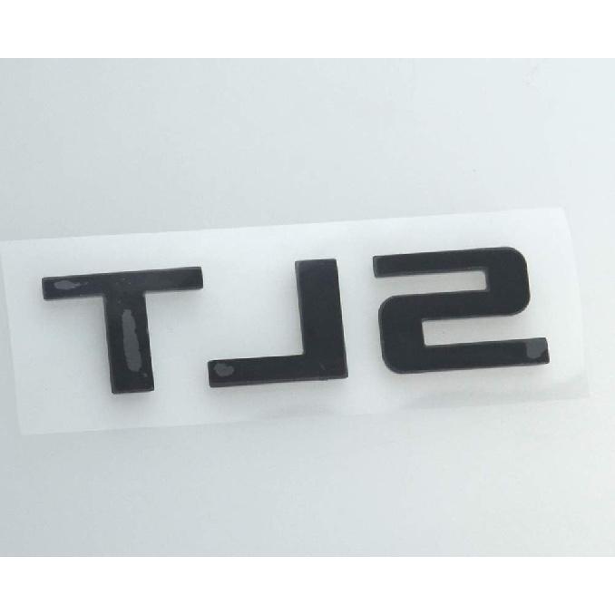 Pair SLT Emblem 3D Badge Adhesive Back Letter Nameplate Replacement For Sierra Yukon Canyon 1500HD 2500HD 3500HD (Chrome)