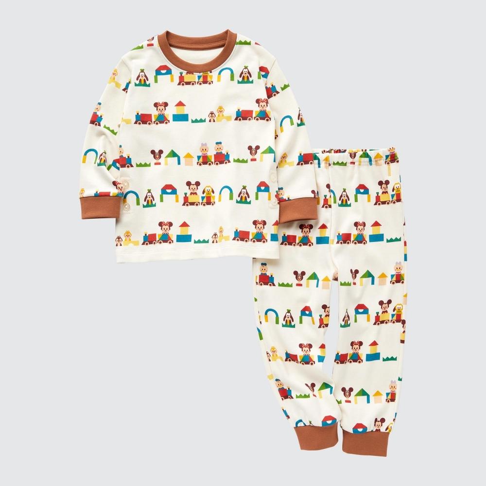 

UNIQLO JAPAN Disney Kiddia Пижама с длинными рукавами