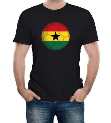 Ghana Football Supporter Men's T-Shirt – World Cup Ghanaian Flag Fan Tee