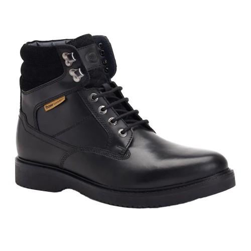 BASE LONDON Mens Bradley Leather Ankle Boots