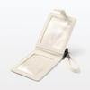 MUJI Card Holder with W80 x D10 x NDG16A3A Self-Standing Reel, Ivory, Approx. H110mm,