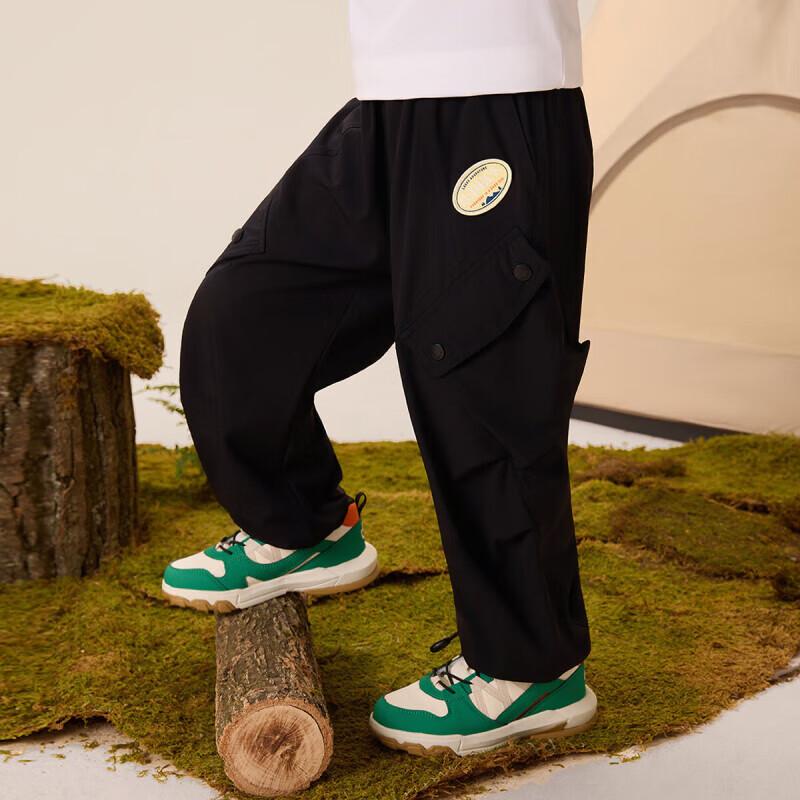 B.Duck Boys  Elastic Waist Casual Cargo Pants 110CM