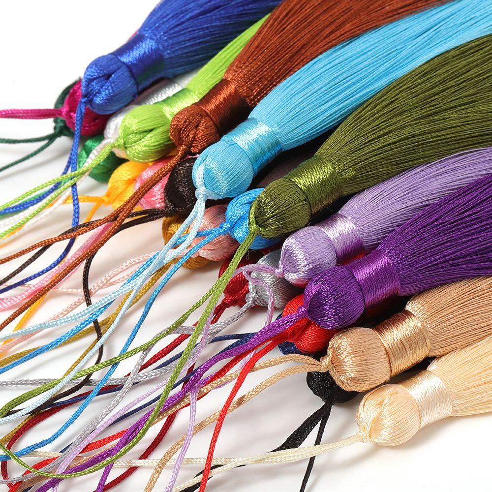 Crafts Key Chain Tassel Fringe Tassel Hanging Rope Silk Tassel Pendant Tassel Trim Accessories