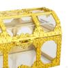Cutii de bomboane Cutie de bijuterii cadou, Cufăr transparent de comori, Favor de nuntă pentru petrecere