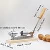1pc Manual Nutcracker Stainless Steel Shell Remover Kitchen Tool Quick Opener for Pecans Hazelnuts Walnuts Durable Nut Clipper