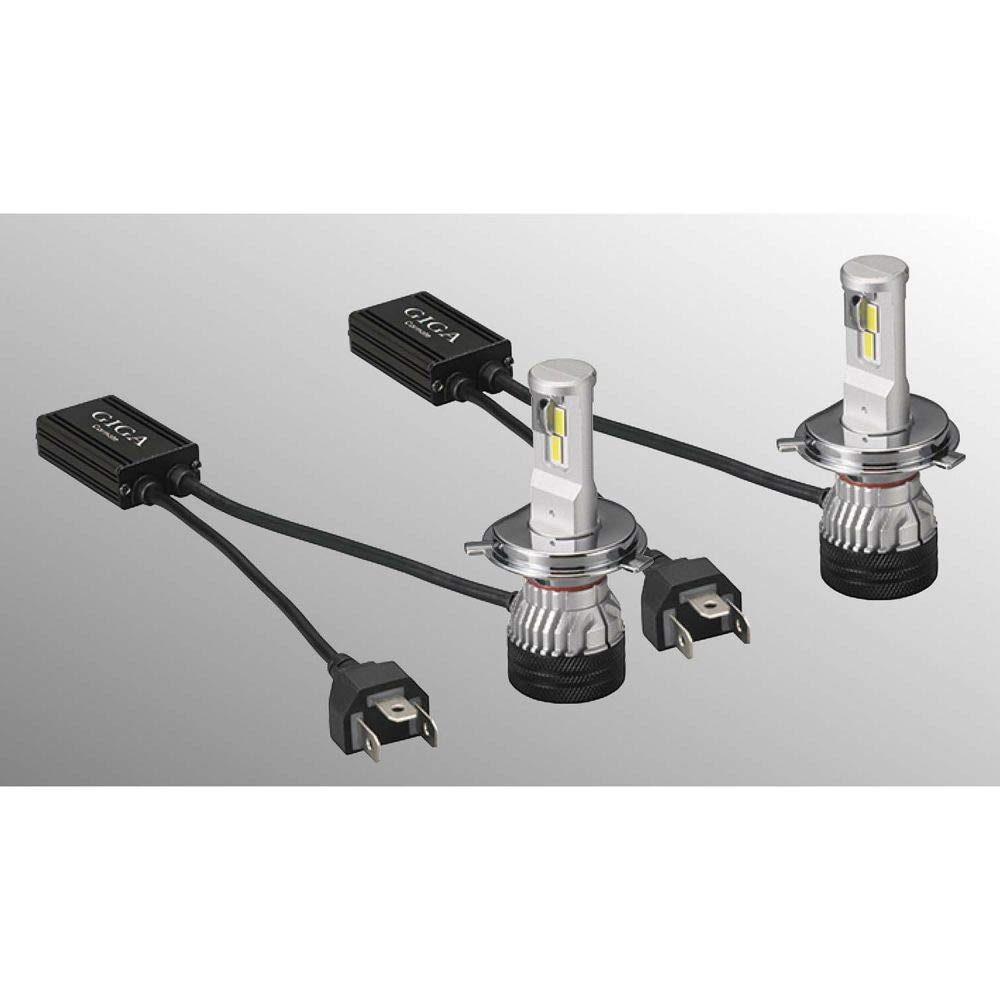 Carmate GIGA S7 Series LED Hi 7000lm Lo Vehicle Inspection BW551 (CARMATE) Headlights, 6000K, H4, / 5600lm, Compliant,