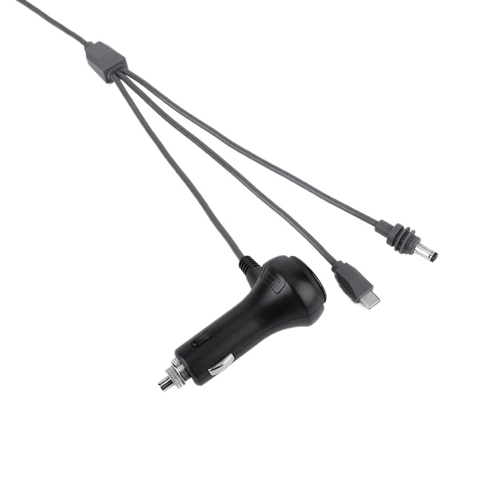 For Starlink Mini 3-in-1 Cable Type-C/DC/Car Charger Car Cigarette Lighter Charger DC Power Cable for Starlink Mini Cable