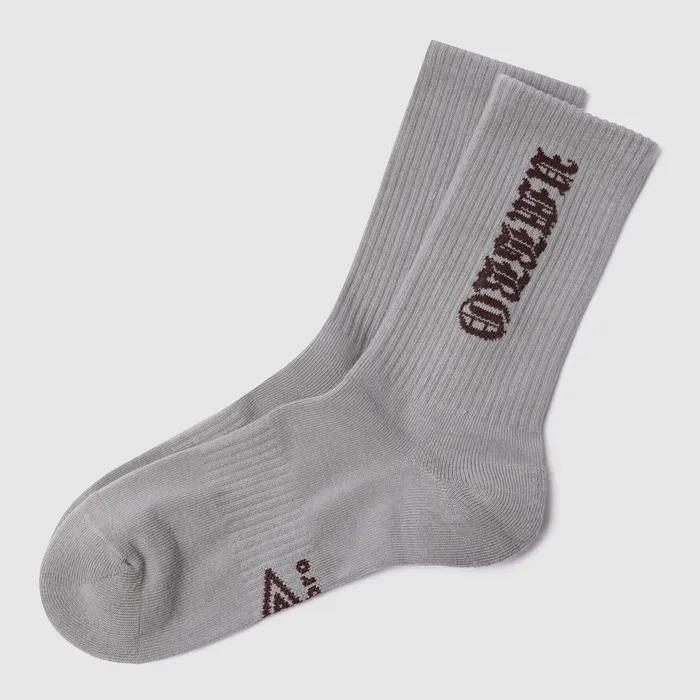 Chant Champ Crew Socks Grey UR323CSC77