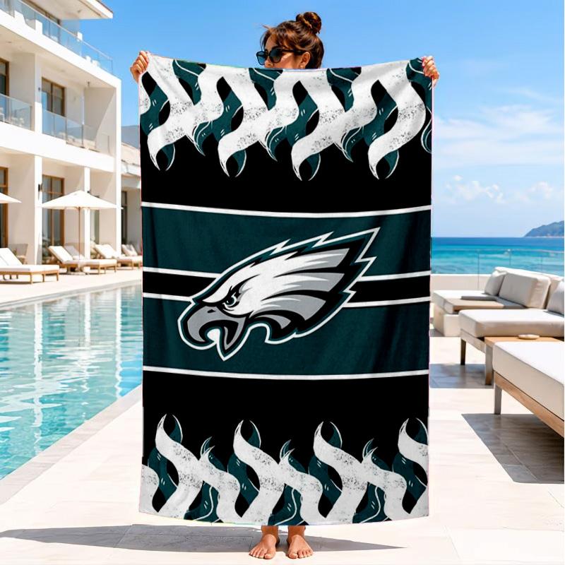 Asciugamano da Spiaggia Eagle Power Philadelphia, Asciugatura Rapida, Facile da Curare, Adatto Sia per il Fitness che per le Vacanze al Mare, Essenziale per lo Sport