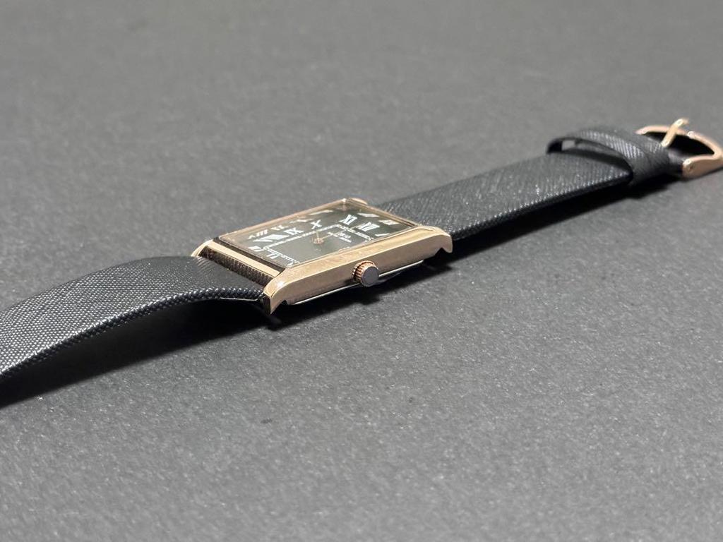 [USED] IBSO Men's 7mm Ultra-Thin Rectangular Dial Watch