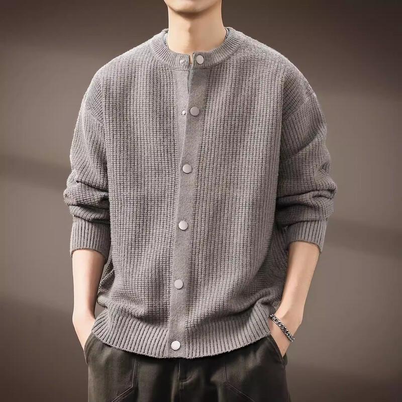 

Men s Premium Old Money Style Knit Cardigan L
