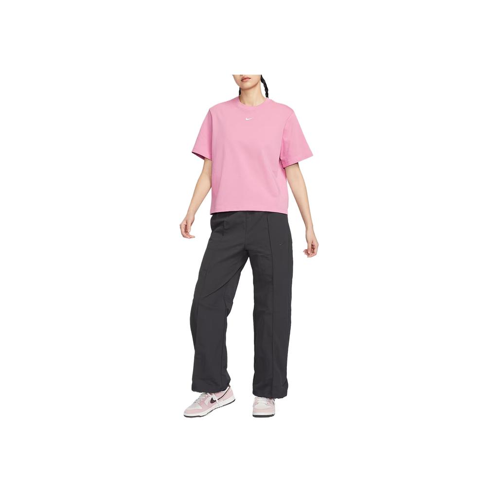 Nike Sportswear Essentials Swoosh Comfortable Fashionable Minimalist Short Sleeve T-Shirt Women T-Shirts DD1238-699