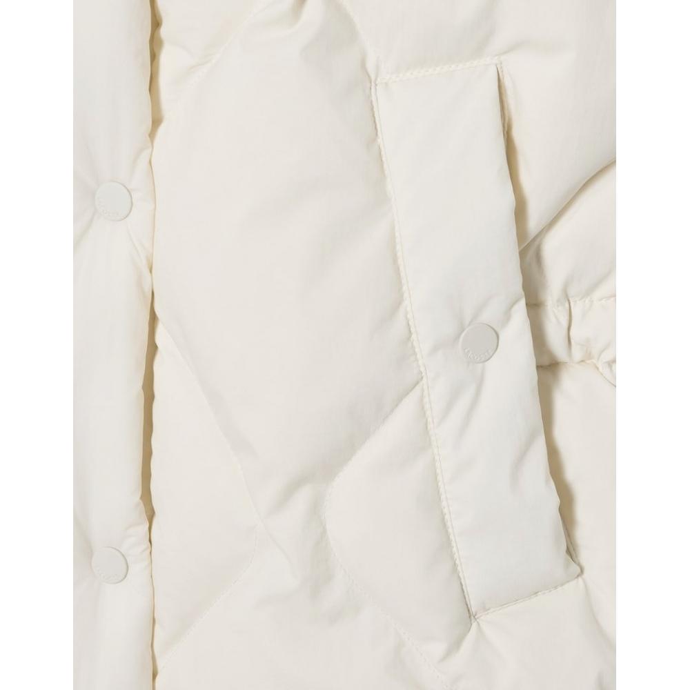 Lacoste Women S Hooded Quilted Down veSt Bf521e 54n Buq