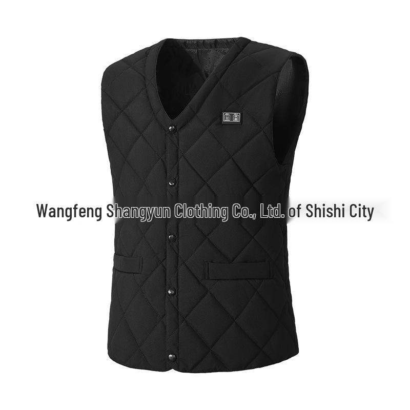 

Unisex USB Electric Heated Vest - European Size 16, Winter Warm with Smart Temperature Control M чорний