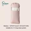 1pc Closet Hanging Organizer Vacuum Bag for Clothes Storage Bag with Hanger Space Saving Clear Seal Bags Wardrobe Compressed Bag