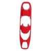 Pour Chevrolet Corvette C8 2020-2025 ABS Rouge/Fibre de Carbone/Noir Mat Autocollant Bouton de Levier de Vitesse de Console de Voiture Accessoires