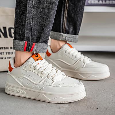 New Men's Classic Fashion Low Top Thick Sole Skateboarding Shoes Comfortable Soft Sole Basketball  Sneakers
