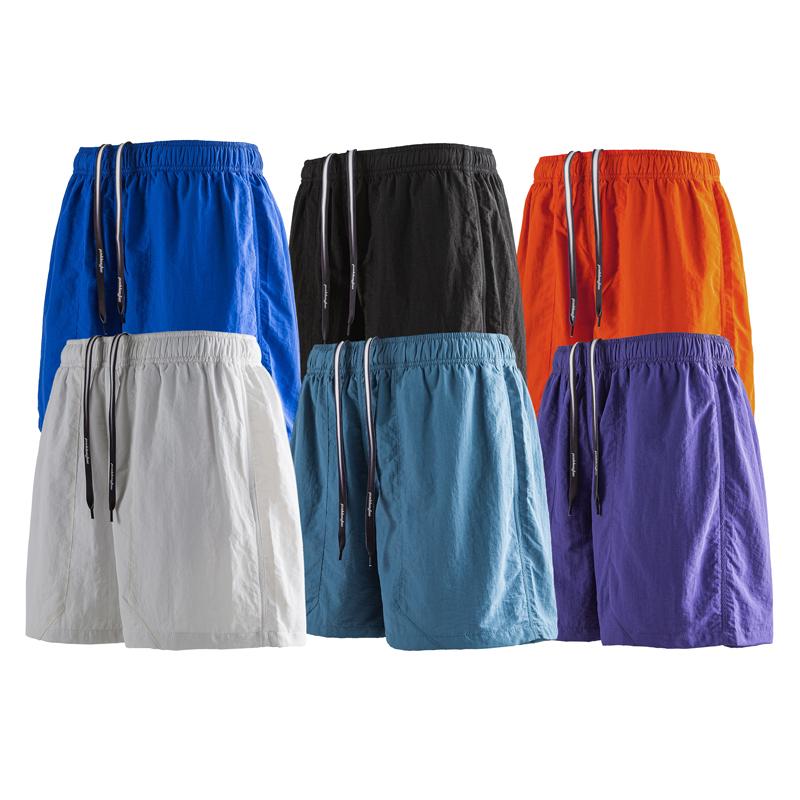Men's Quick Dry Casual Shorts, Breathable Mesh Lined Elastic Waist Summer Beach Shorts (M-3XL)