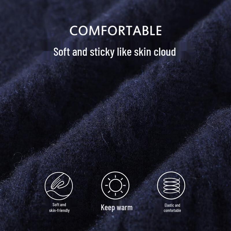 Antonio Men's 100% Cashmere Business Casual Sweater