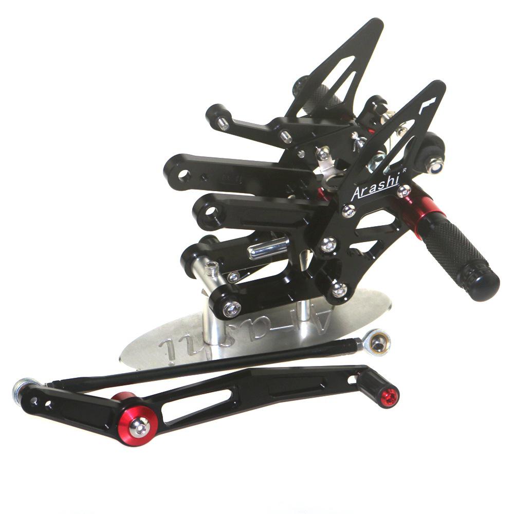 Fits YAMAHA R6 (2006-2016) Competition Style Raised Footpegs Assembly