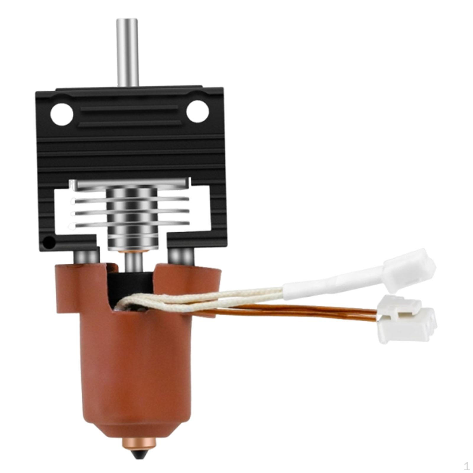 

Hotend Upgrades Kit Print Part Versatile Good Heat Dissipation Compatible Heating Block Sturdy