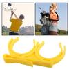 Rotating Dual Ball Clip Golf Holder Rotatable Claw Secure Grip Professional Foldable Portable Type 2 Balls Organizer Clamp Accessories Golfer Gift