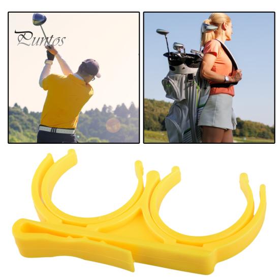 Rotating Dual Ball Clip Golf Holder Rotatable Claw Secure Grip Professional Foldable Portable Type 2 Balls Organizer Clamp Accessories Golfer Gift