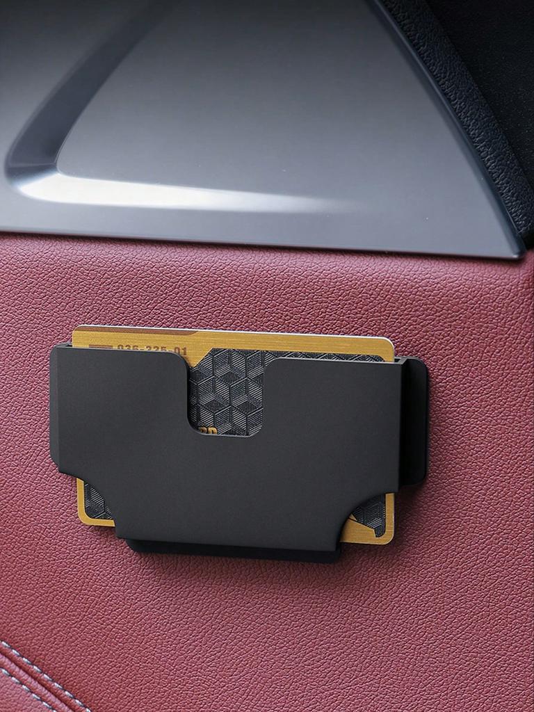 Universal Car Card Organizer, Multi-Functional Sun Visor Card Holder, Storage for ETC & Parking Cards, Car Interior Accessory