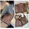 SCIONE Γυναικεία τσάντα ώμου Messenger Fashion Leopard Print Τριχωτή γυναικεία τσάντα