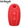 Silicone Key Cover Remote Car Key Case for SUZUKI Grand Vitara 2021 Swift Sport SX4 S-CORSS 2 Button Car Accesories Holder