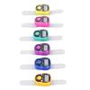 6 Pcs Electronic Finger Counter Portable Lightweight Adjustable Ring Clicker Counter with LED Light