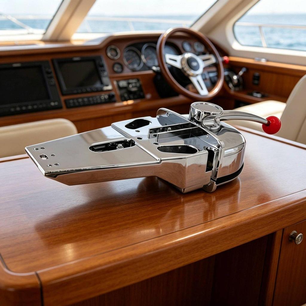 Handle Throttle Head Zinc Alloy Marine Controller Engine Control