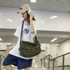 Cott Casual Canvas Big Capacity Shoulder Bag Vintage Canvas Messenger Bag for Men Women Crossbody Bag Satchel Shoulder Bag