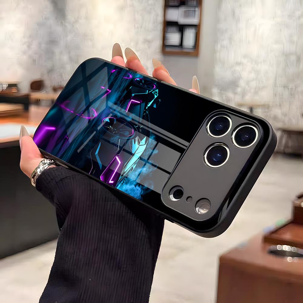 Need For Speed Phone Case For IPhone 17 Air 16 E Pro Max 15 14 13 Mini 12 Pro 11 Max Plus Black Glass Cover