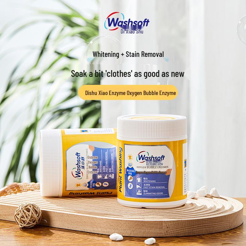 

Dishu Xiao Enzyme Oxygen Bubble Shoe Stain Remover - Strong De-yellowing & Whitening Formula