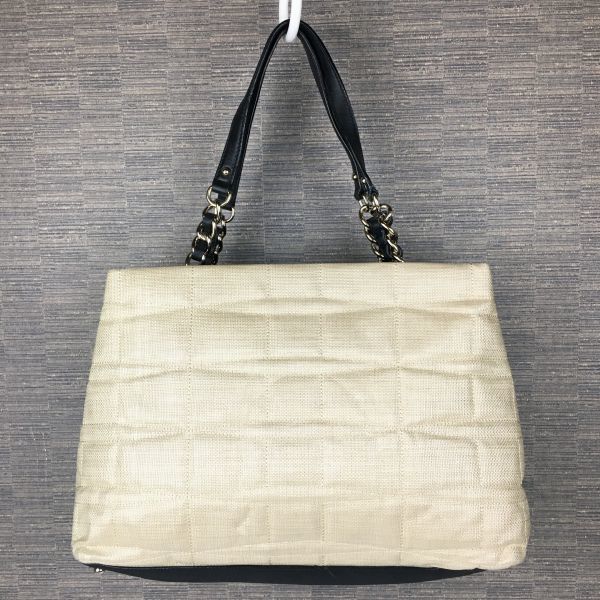 Kate Spade Tote Bag Beige Ribbon Logo(USED)