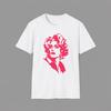 Pink Retro Glam Drag Queen Portrait T-Shirt and Kids Tshirt | Pop Art Face Graphic Tee