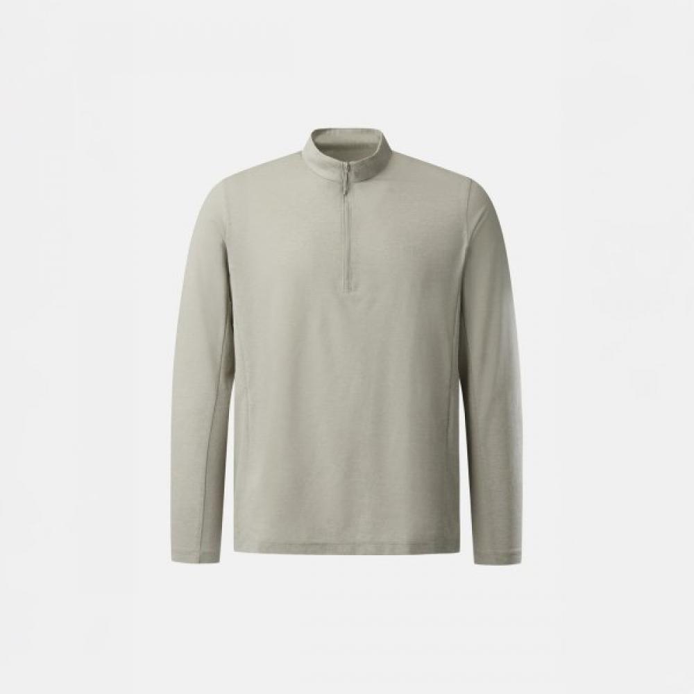 

Kolon SporT Men S baSic Long Sleeve Zip Up T ShirT jwTbm25261mud mud/95