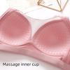 Women's Bra Without Steel Ring Gathered Thin Cup Comfortable Ladies Underwear A/B Cup